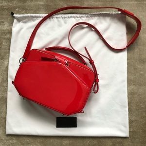 Alexander Wang Rafael Red Patent Leather Bag